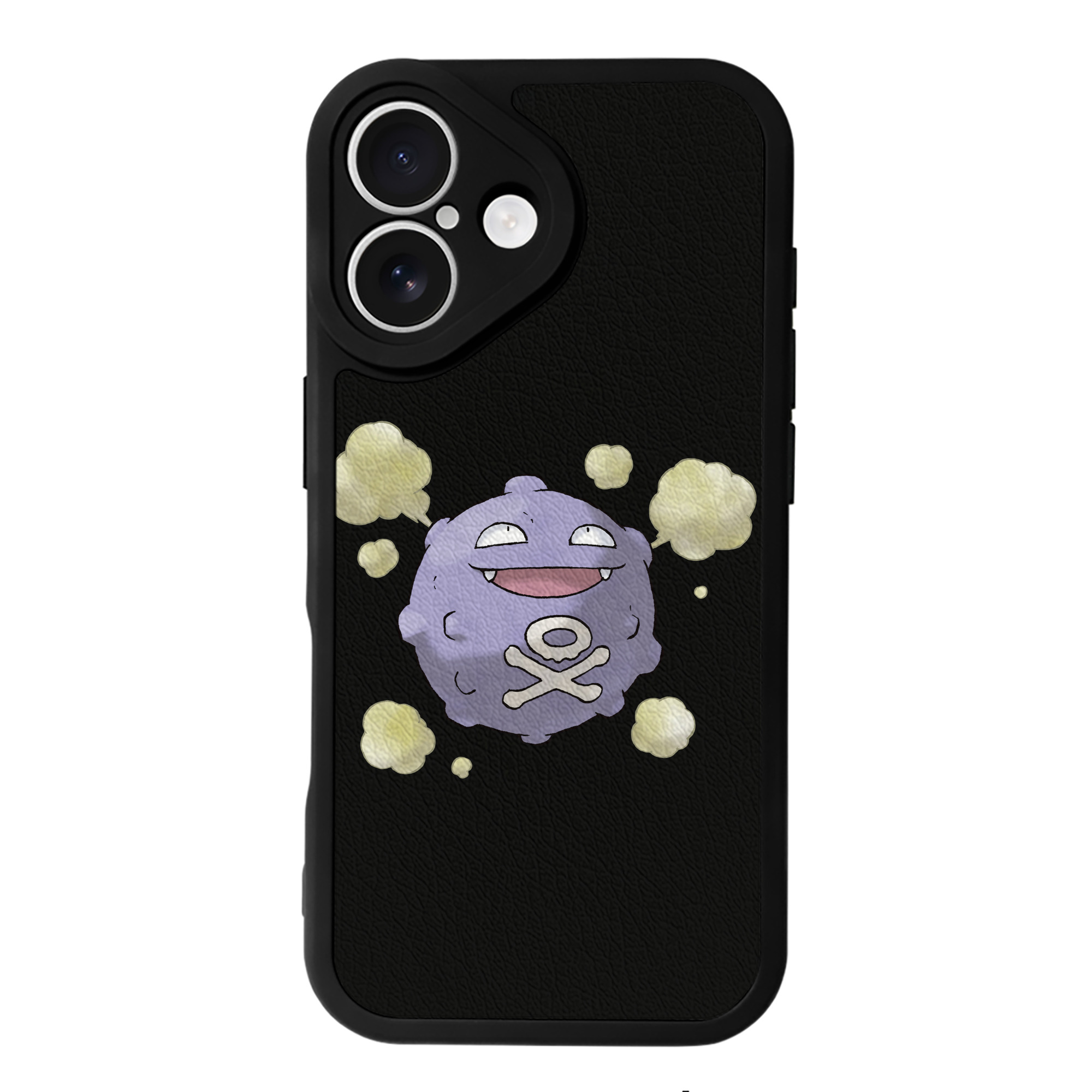 （画像用） ポケットモンスター Pokémon 【iPhone 16シリーズ対応】シリコンスマホケース（レザー調） 材質：シリコン